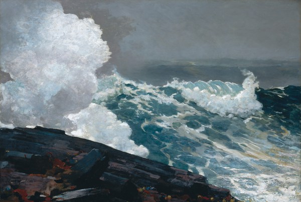 Northeaster. The painting by Winslow Homer