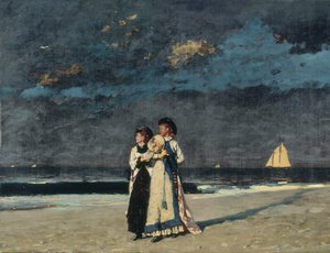 Reproduction oil paintings - Winslow Homer - Promenade on the Beach