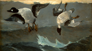 Winslow Homer, Right and Left, Painting on canvas