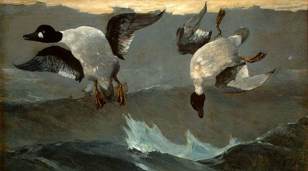 Right and Left. The painting by Winslow Homer