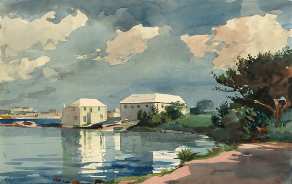 Salt Kettle, Bermuda. The painting by Winslow Homer