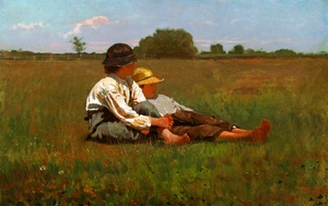 Reproduction oil paintings - Winslow Homer - The Boys in a Pasture