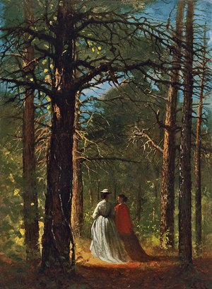 Winslow Homer, Waverly Oaks, Painting on canvas